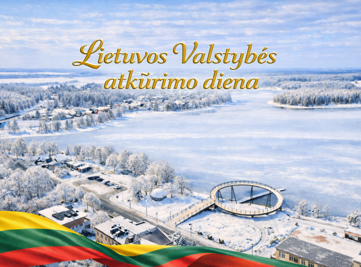 Sveikinimas Lietuvos Valstybės atkūrimo dienos proga!